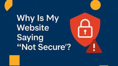 why my website is not secure