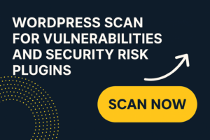 wordpress scan for security risk plugins